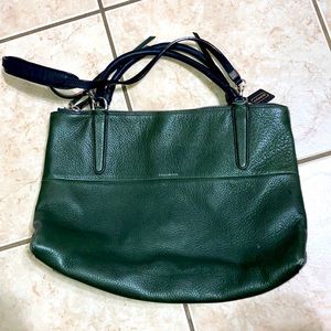 Green/olive coach bag